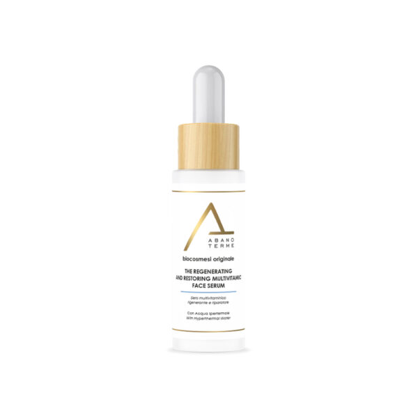 The regenerating and restoring multivitaminic face serum