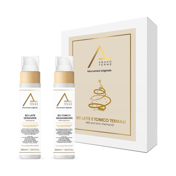 Kit latte e tonico termali