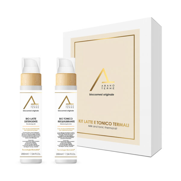 Kit latte e tonico termali